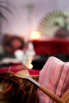 Tantramassage-Ausbildung Pinsel